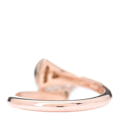 Bulgari 18K Rose Gold Diamond Divas' Dream Ring 54 7 3 of 6