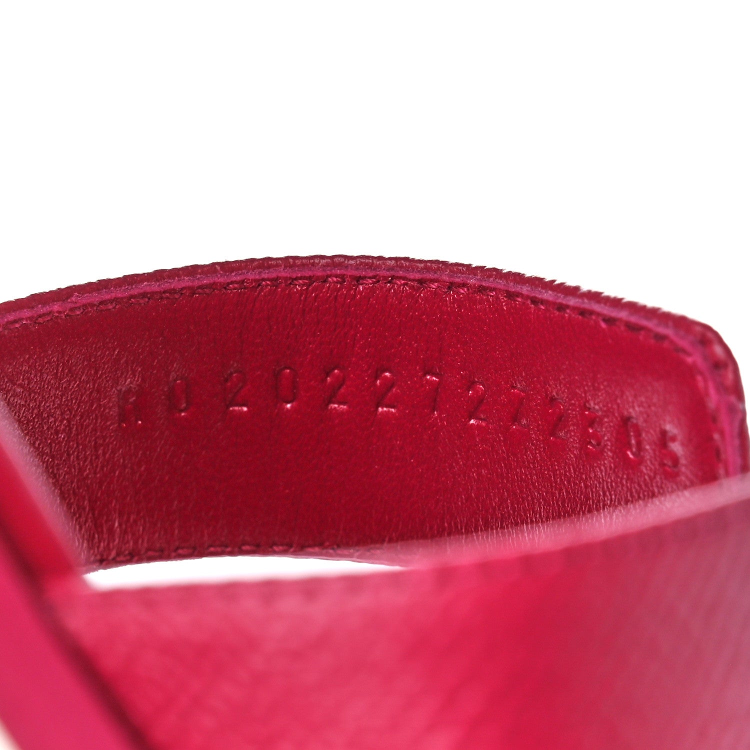 Hermes Epsom Oran Sandals 38 Rose Magenta 8 of 8