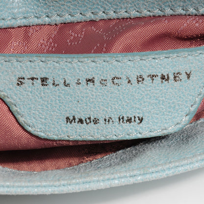 Stella McCartney Faux Leather Shaggy Deer Falabella Crossbody Mist 6 of 10