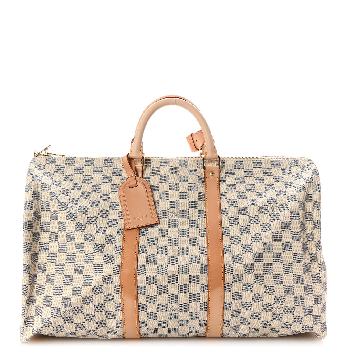 Louis Vuitton Damier Azur Keepall 50 1 of 9