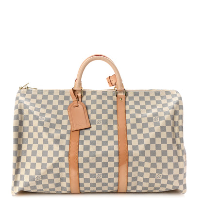 Louis Vuitton Damier Azur Keepall 50 1 of 9