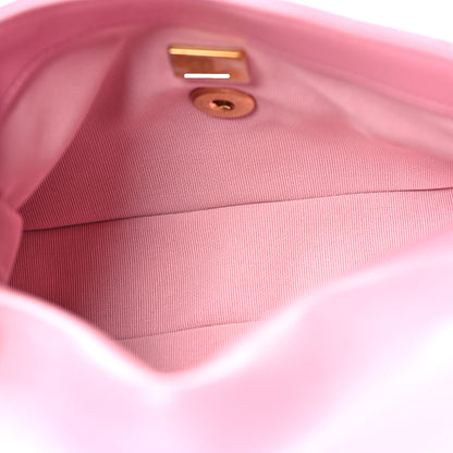 Chanel Lambskin Quilted Mini Lacquered Chain Flap Pink 5 of 10