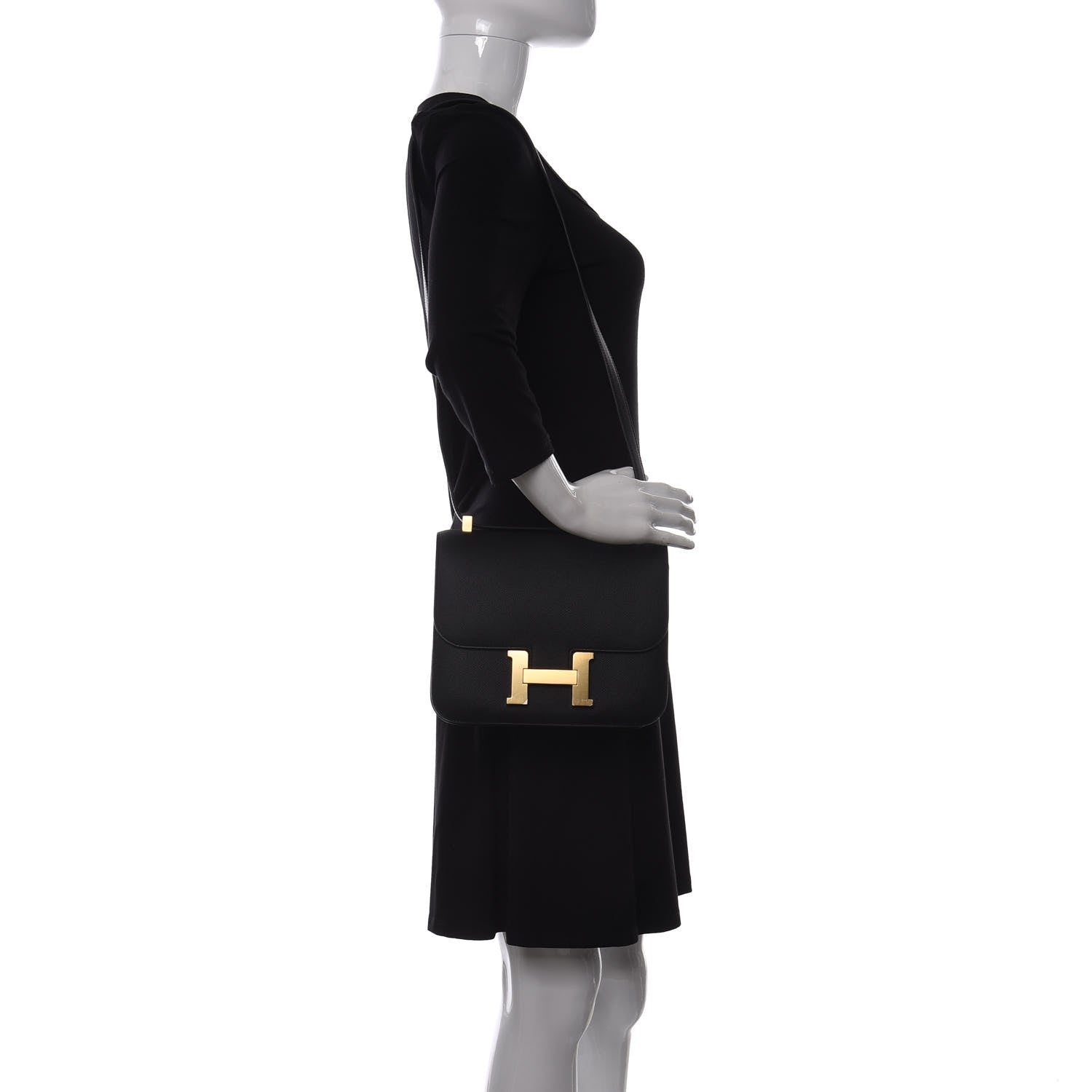 Hermes Epsom Constance 24 Black 2 of 9