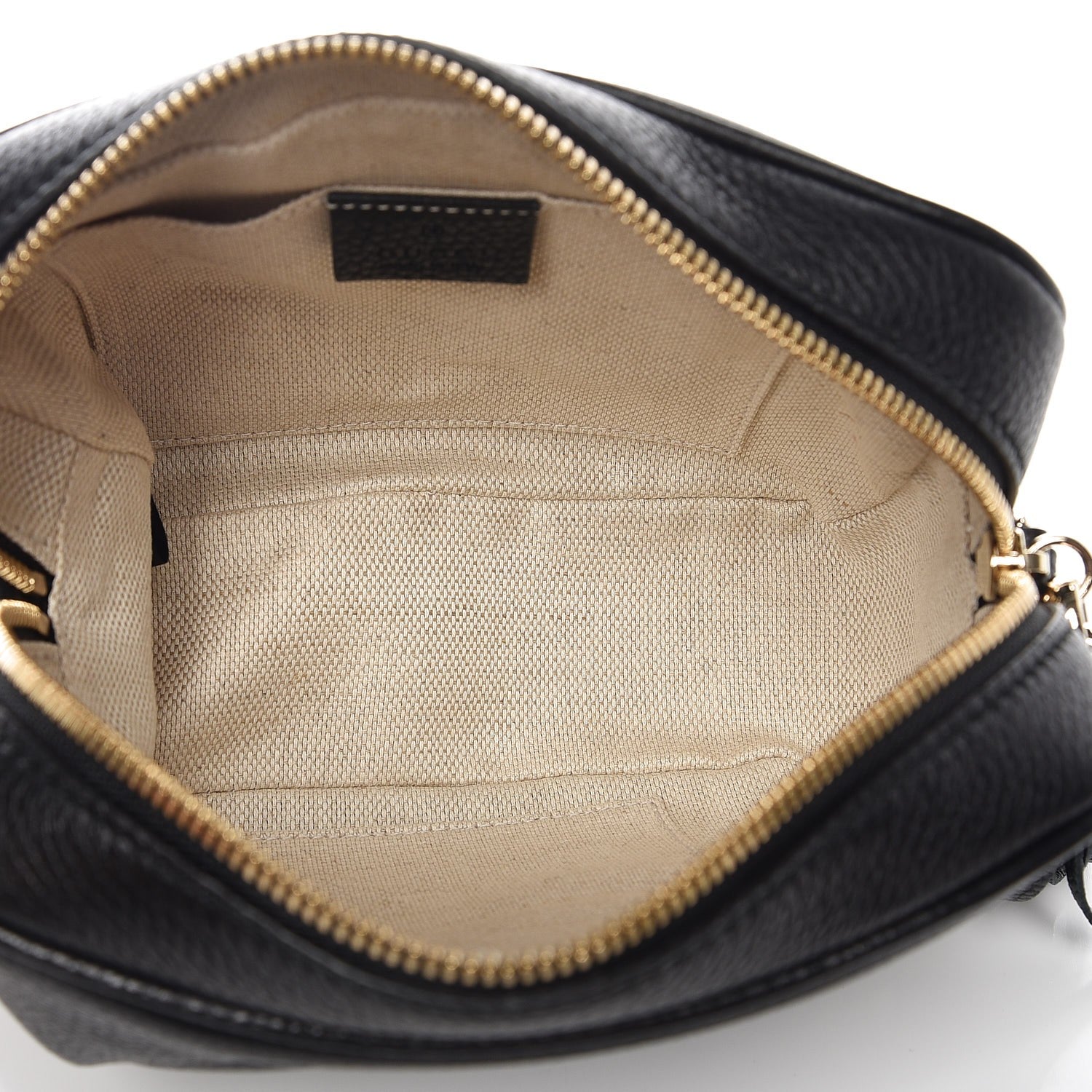 Gucci Pebbled Calfskin Small Soho Disco Bag Black 5 of 7