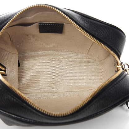Gucci Pebbled Calfskin Small Soho Disco Bag Black 5 of 7