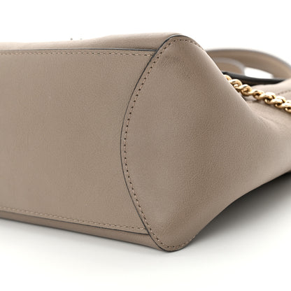 Chloe Calfskin Small Faye Day Shoulder Bag Motty Grey 10 of 10