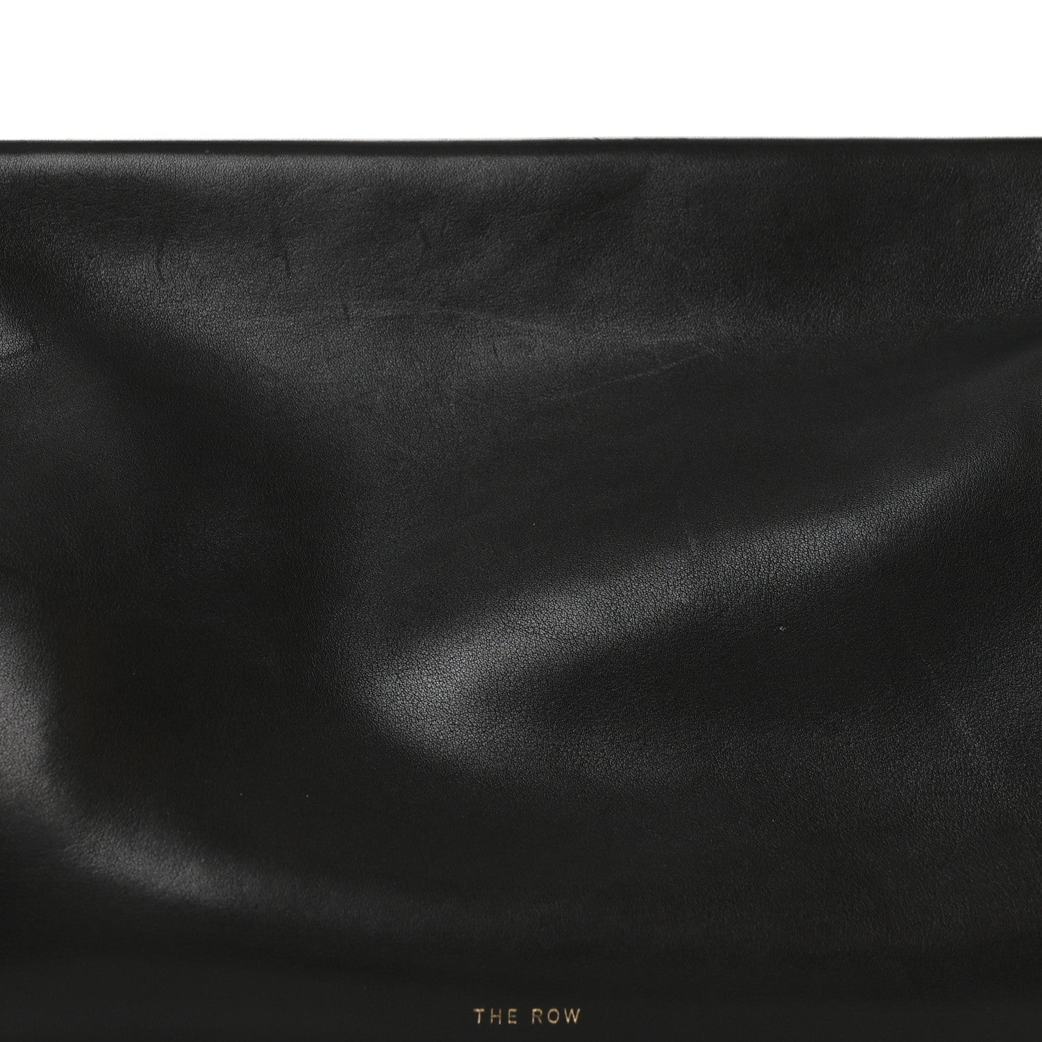 The Row Saddle Calfskin Sienna Shoulder Bag Black 7 of 9