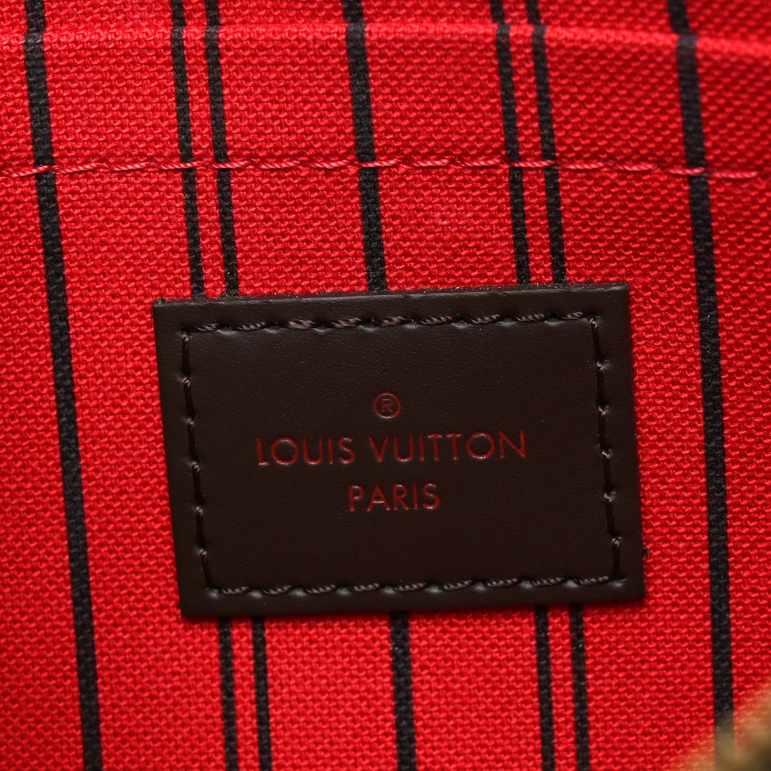 Louis Vuitton Damier Ebene Neverfull MM GM Pochette 6 of 6