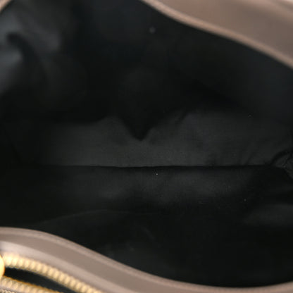 Saint Laurent Calfskin Y Quilted Monogram Medium Loulou Chain Satchel Dark Beige 5 of 11