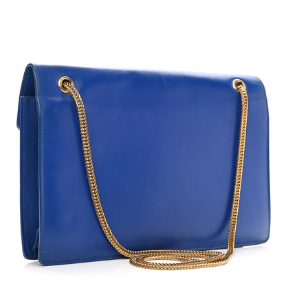 Saint Laurent Calfskin Medium Classic Betty Blue 2 of 15