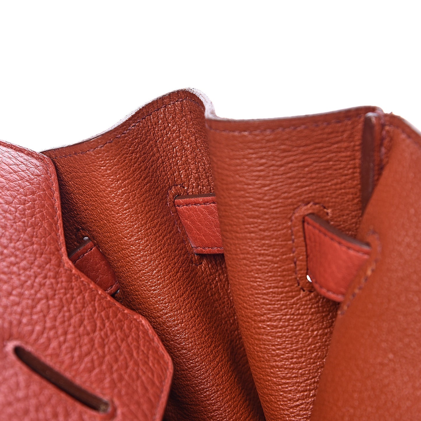 Taurillon Clemence Birkin 35 Rouge Venetian