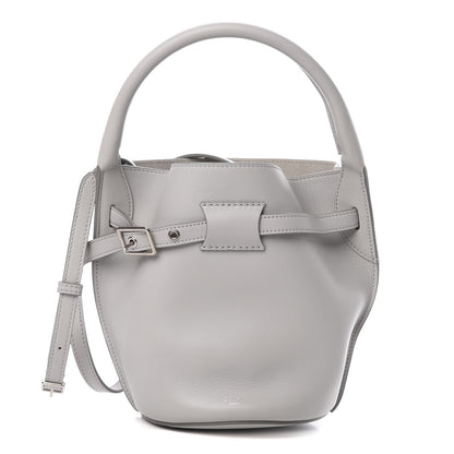 Celine Smooth Calfskin Nano Big Bag Bucket Light Grey 1 of 11