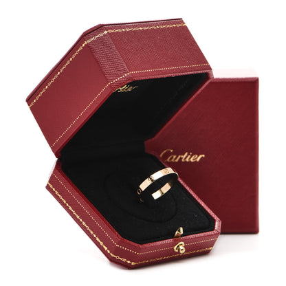 Cartier 18K Yellow Gold 3.5mm LOVE Wedding Band Ring 71 13.5 6 of 6