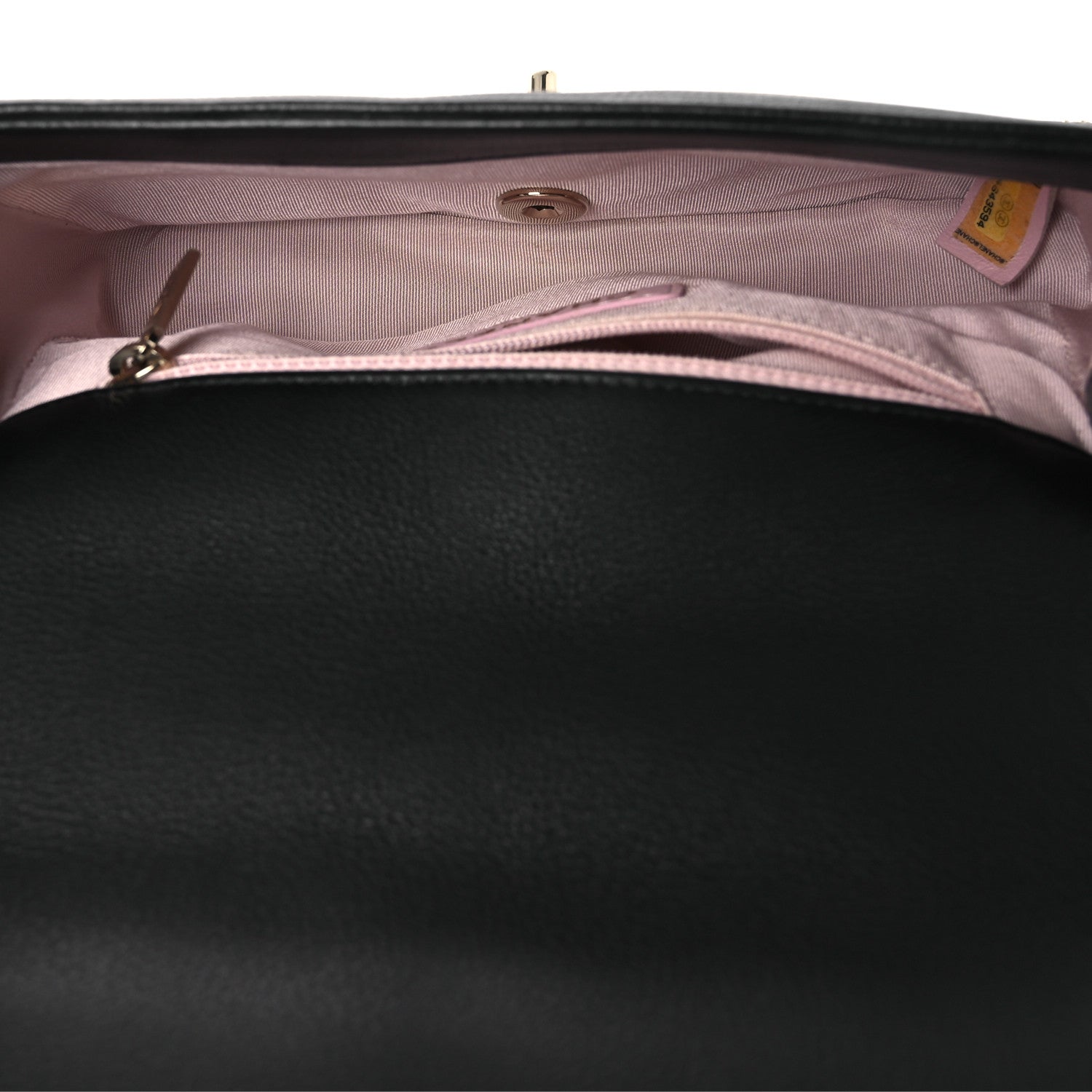 Chanel Caviar Quilted Small Studded Flap Black 5 of 11