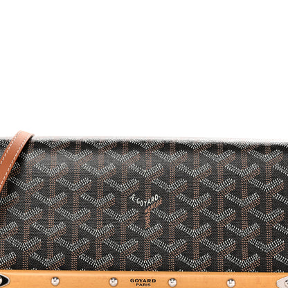 Goyard Goyardine Monte Carlo Clutch PM Black Gold 8 of 12