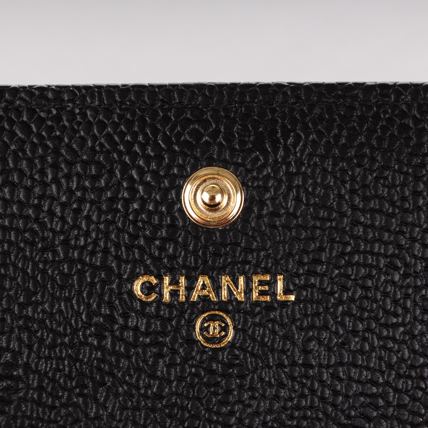Chanel Caviar Quilted Boy Flap Wallet Black 5 of 8