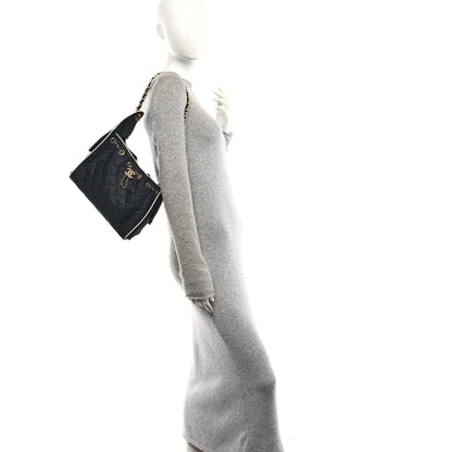 Chanel Braided Raffia Calfskin Quilted Small Chanel 25 Handbag Black White 2 of 11
