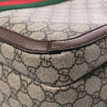 Gucci GG Supreme Monogram Medium Ophidia Day Backpack Brown 9 of 12