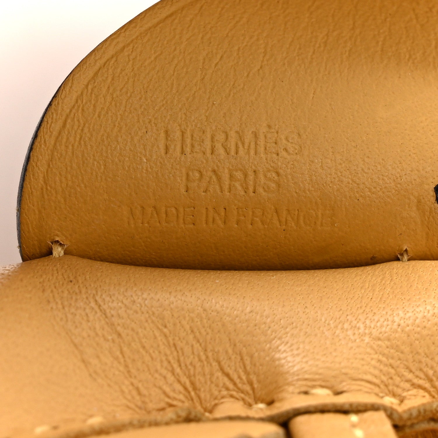 Hermes Milo Lambskin Grigri Rodeo Pegase Horse Bag Charm PM Paille 3 of 5