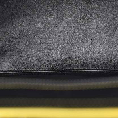 Celine Satin Calfskin Micro Debossed Luggage Black 10 of 12