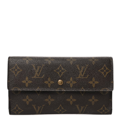 Louis Vuitton Monogram Porte Tresor International Wallet 1 of 8