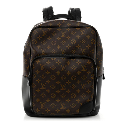 Louis Vuitton Monogram Macassar Dean Backpack 1 of 12