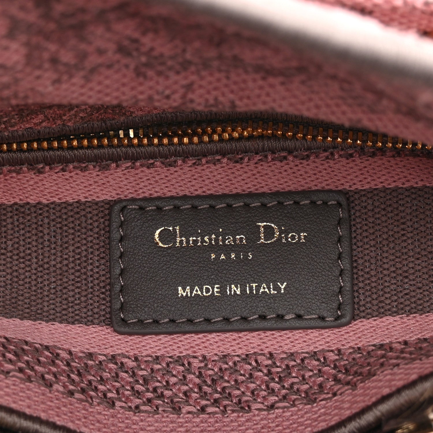 Christian Dior Canvas Toile De Jouy Embroidered Mini Lady D-Lite Gray Pink 6 of 10