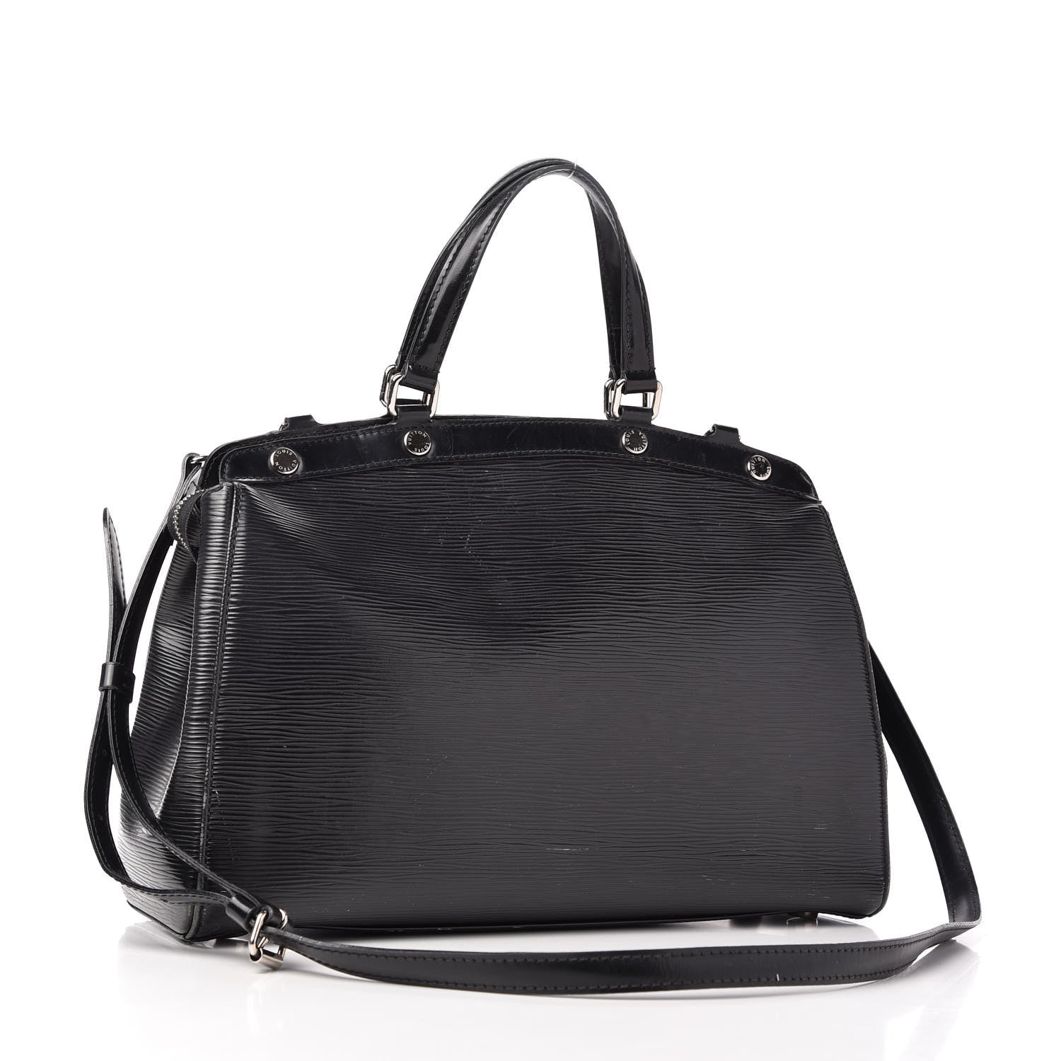 Louis Vuitton Epi Brea MM Black 3 of 8