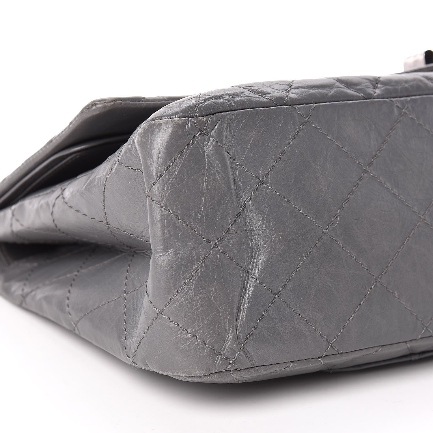 Chanel Aged Calfskin Quilted 2.55 Reissue 227 Flap Grey 6 of 23