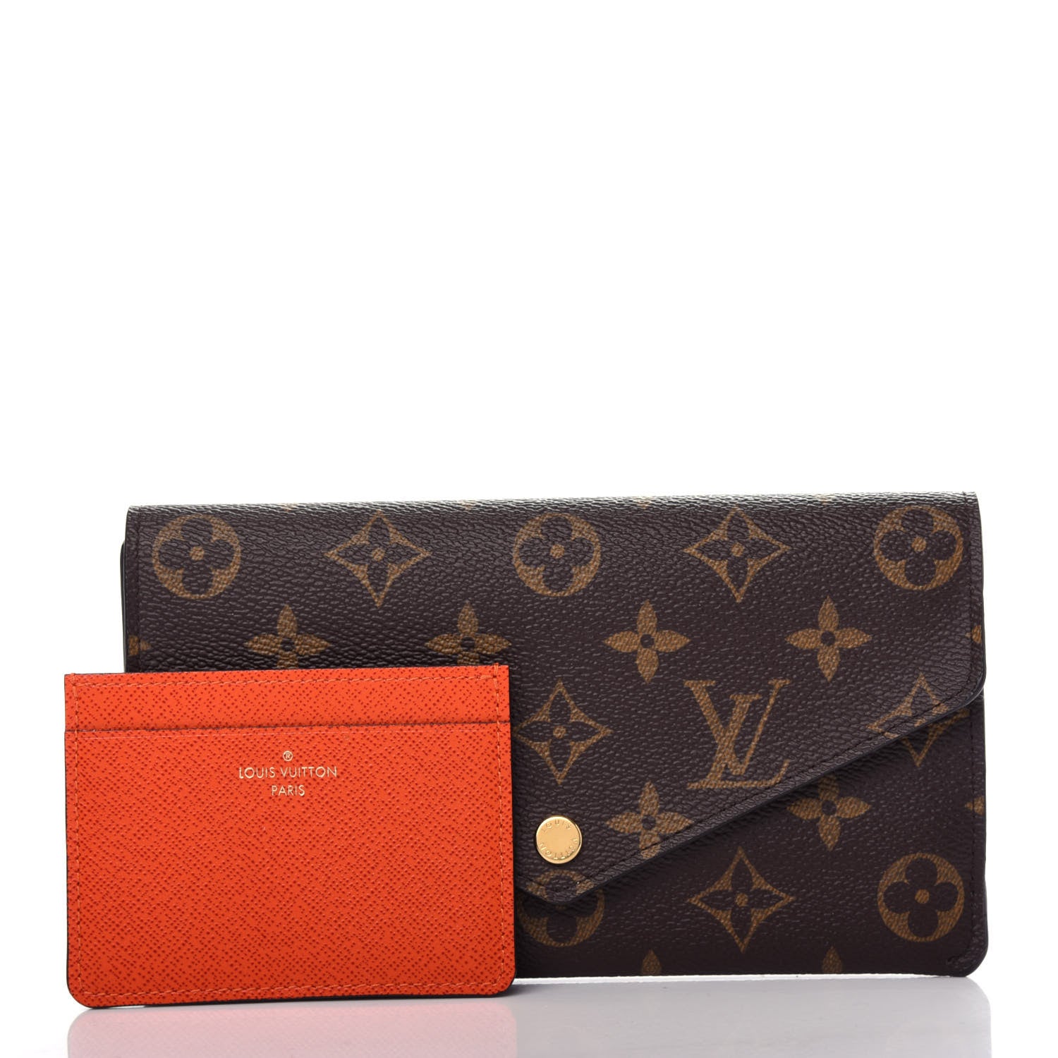 Louis Vuitton Monogram Jeanne Wallet Rose Ballerine 3 of 9