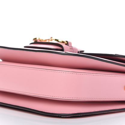 Gucci Azalea Calfskin Horsebit 1955 Shoulder Bag New Cherry Red Wild Rose 7 of 10