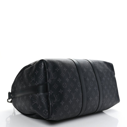 Louis Vuitton Monogram Eclipse Keepall Bandouliere 45 4 of 10