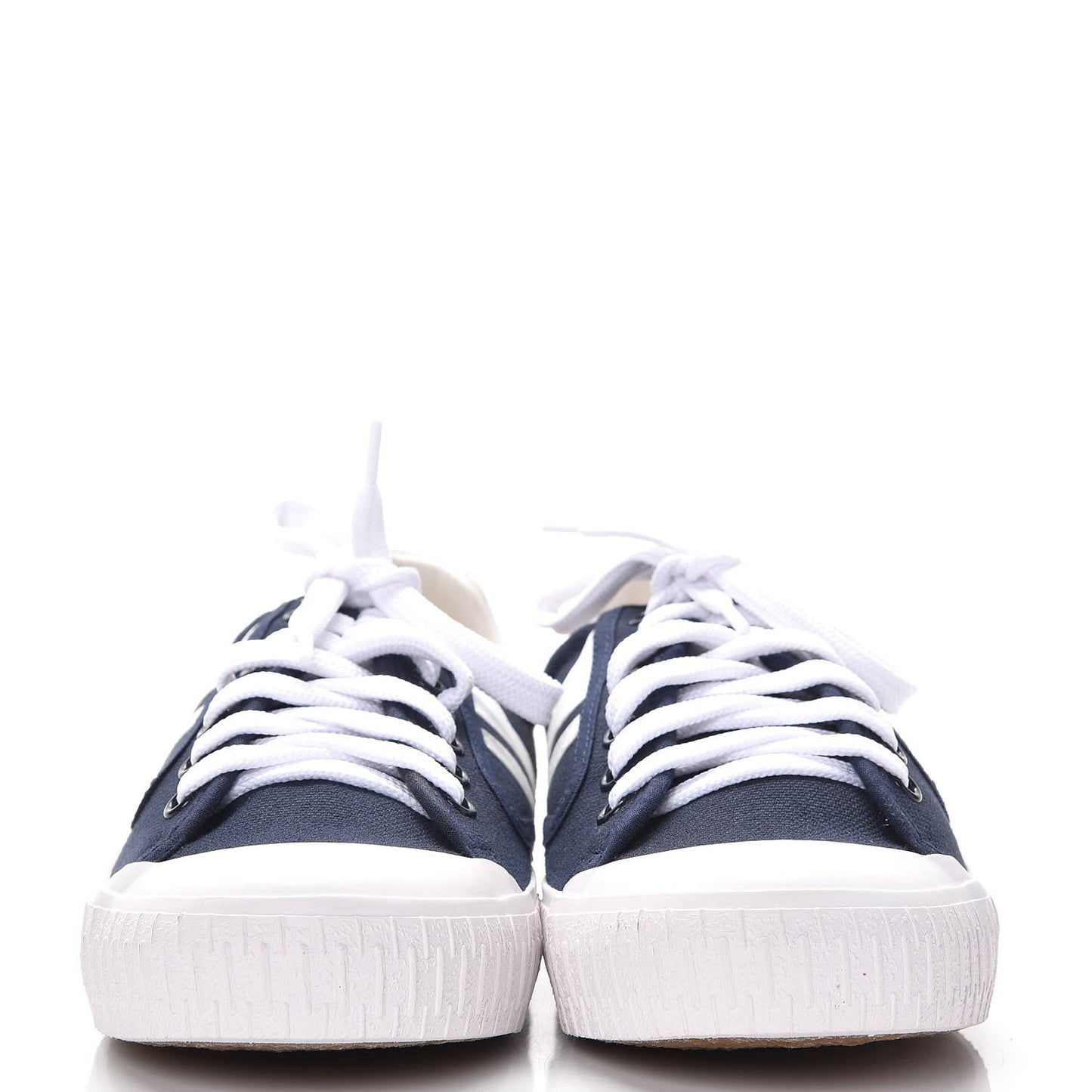 Canvas Plimsole Sneakers 37 Navy White