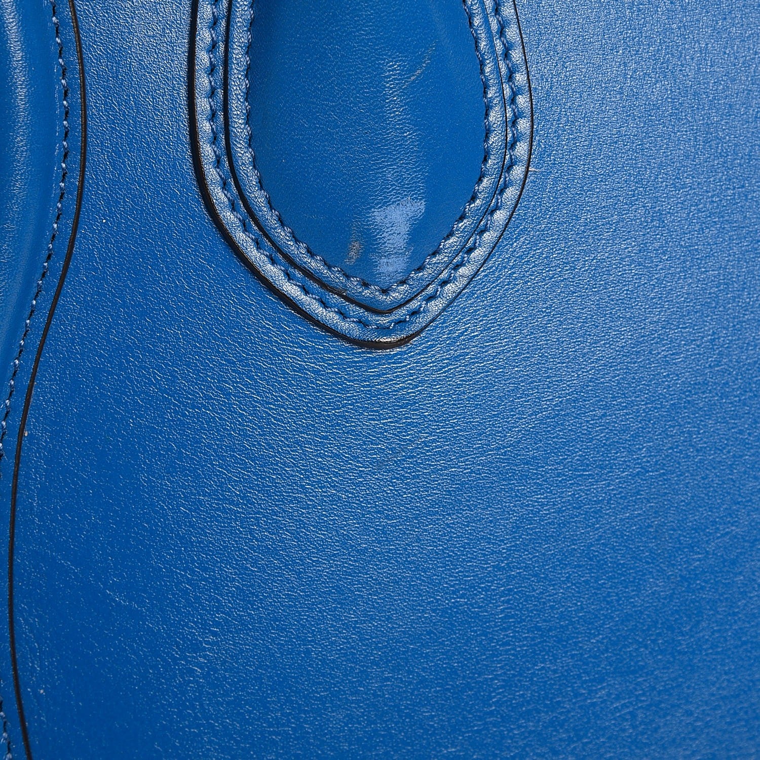 Celine Palmelato Micro Luggage Electric Blue 13 of 15