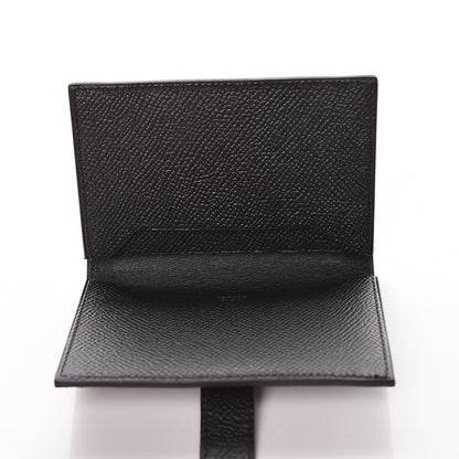 Hermes Epsom Bearn Card Holder Wallet Black 5 of 8