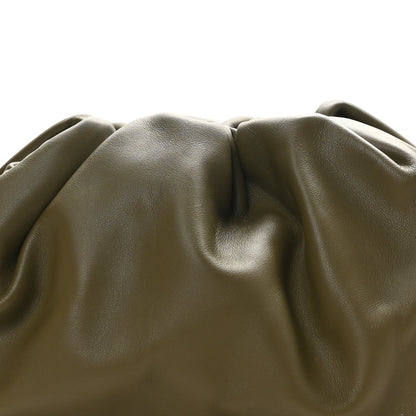 Bottega Veneta Smooth Butter Calf The Pouch Oversized Clutch Mud 6 of 8