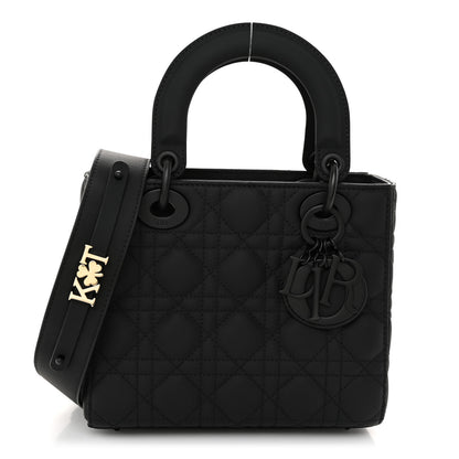 Christian Dior Ultra Matte Calfskin Cannage Small My ABCDior Lady Dior Black 1 of 11