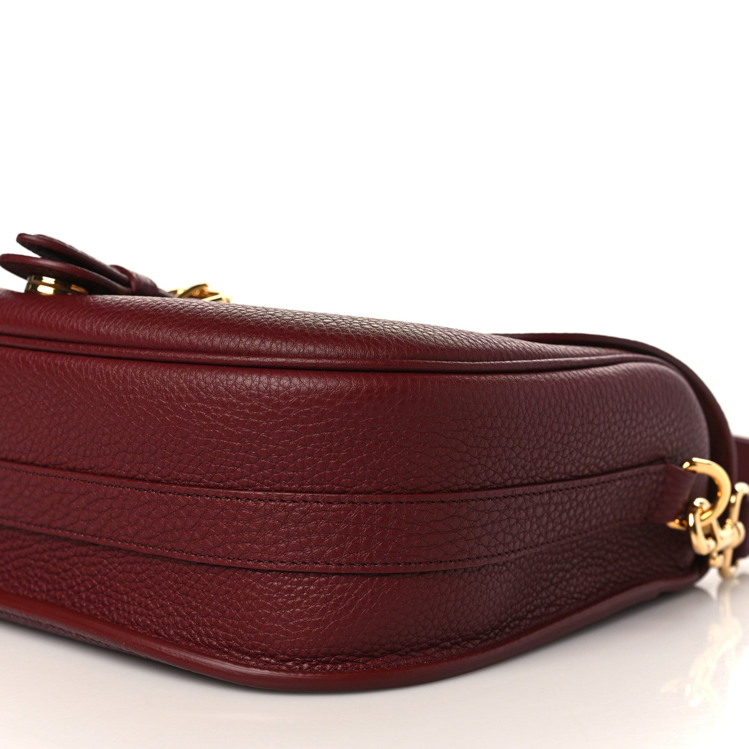 Christian Dior Grained Calfskin Large Bobby Flap Red Bricks 9 of 9