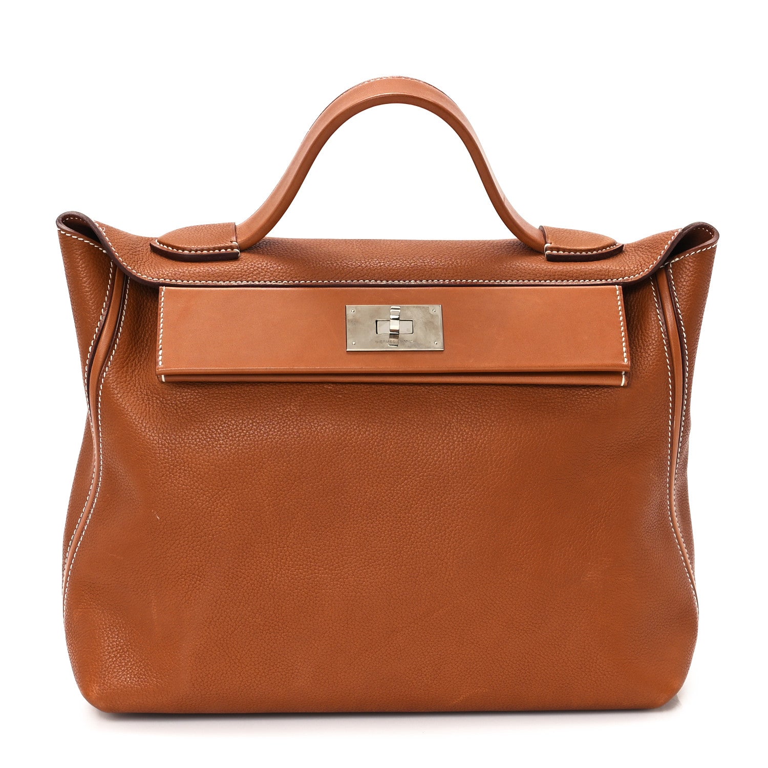 Hermes Barenia Faubourg 24/24 35 Fauve 1 of 11