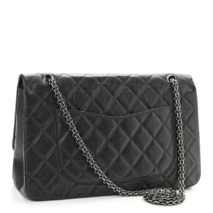 Chanel Aged Calfskin Quilted 2.55 Reissue 227 Flap Grey 3 of 8