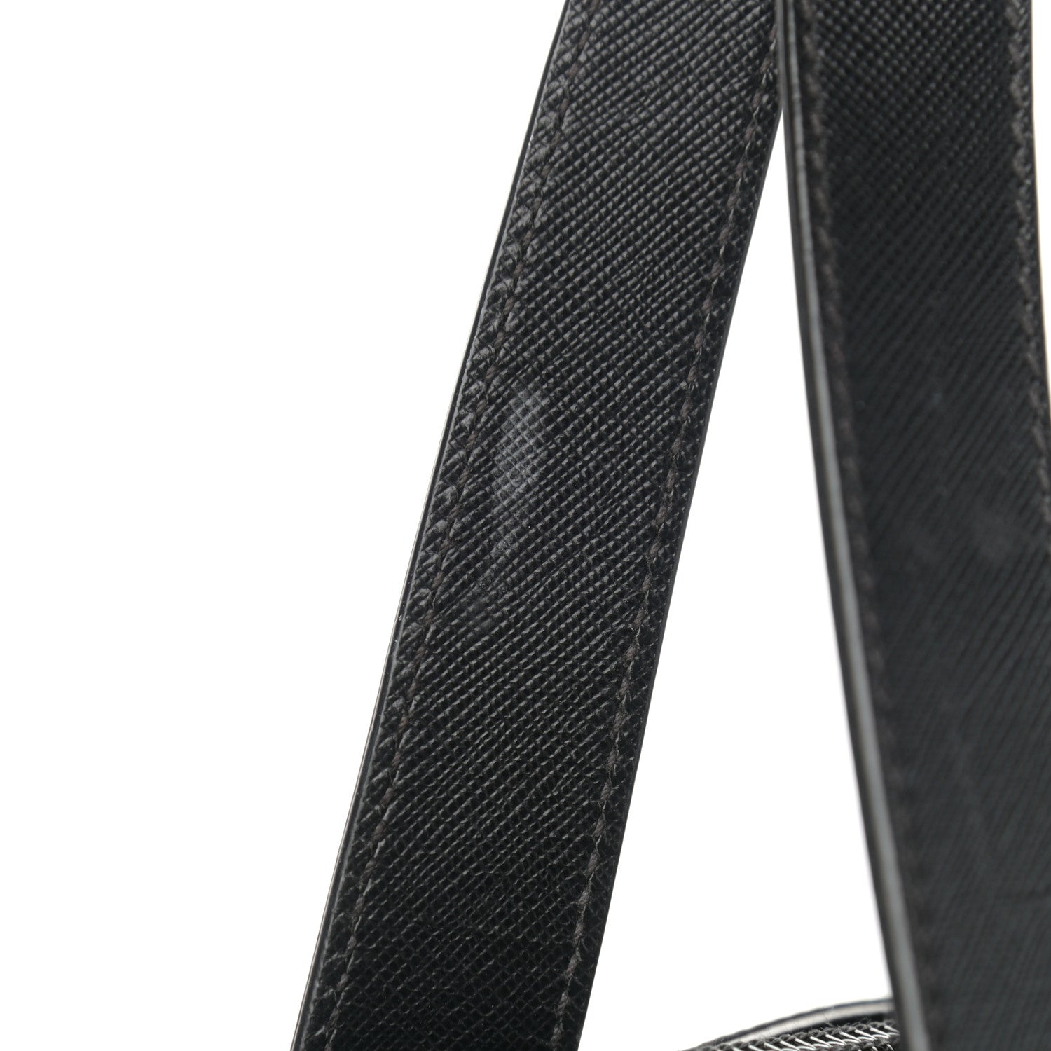 Prada Nylon Saffiano Front Pocket Tote Black 14 of 14