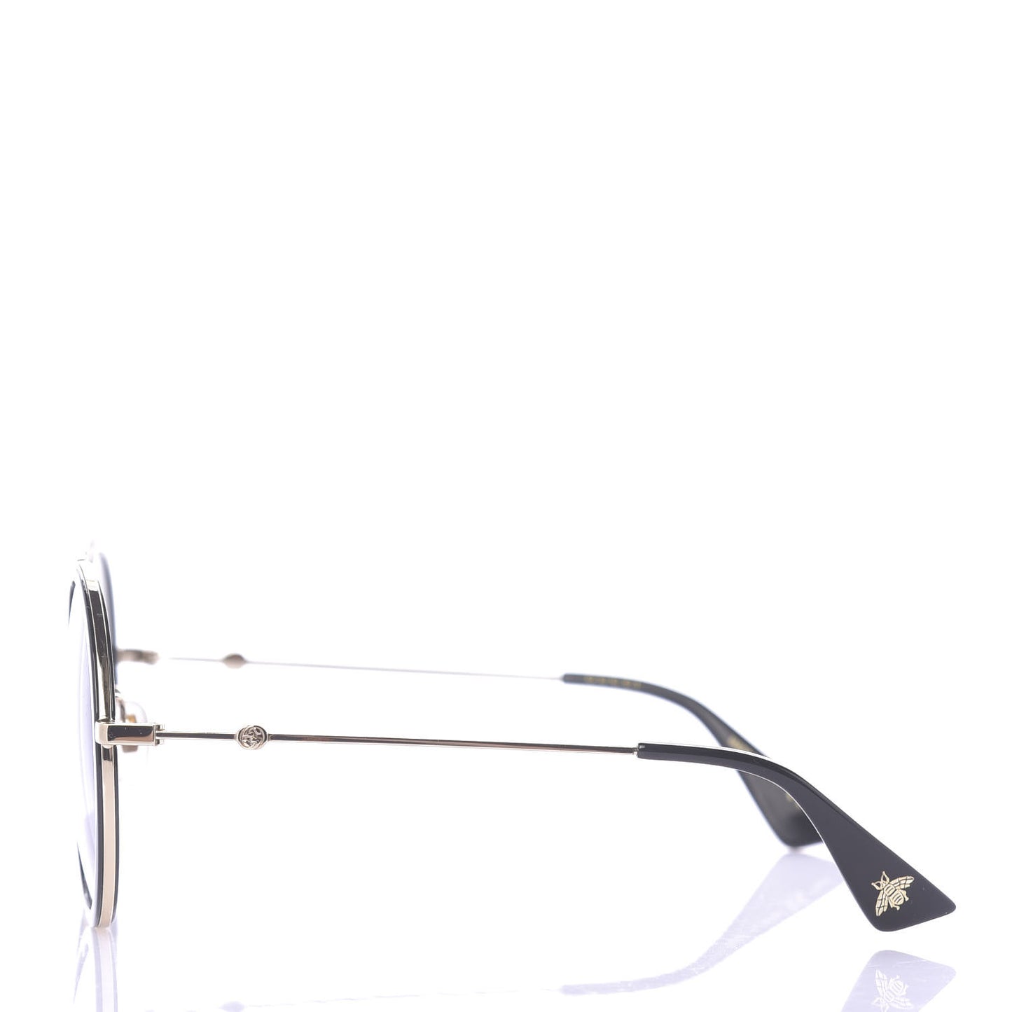 Round Sunglasses GG 0061S Black