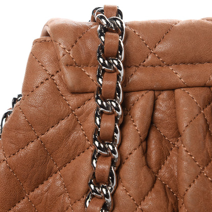 Chanel Washed Lambskin Mini Chain Around Messenger Brown 11 of 12