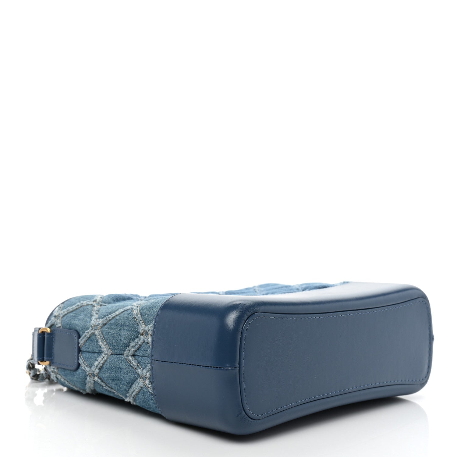 Chanel Denim Calfskin Medium Gabrielle Hobo Blue 3 of 8