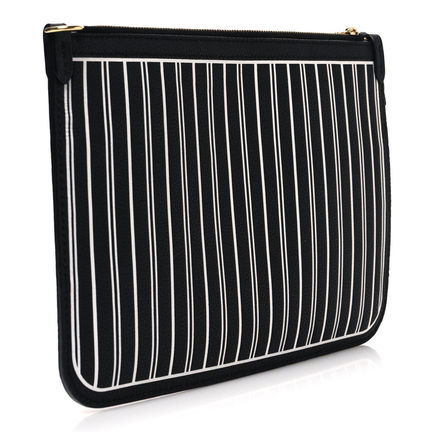 Calfskin Neverfull Inside Out MM Pochette Black