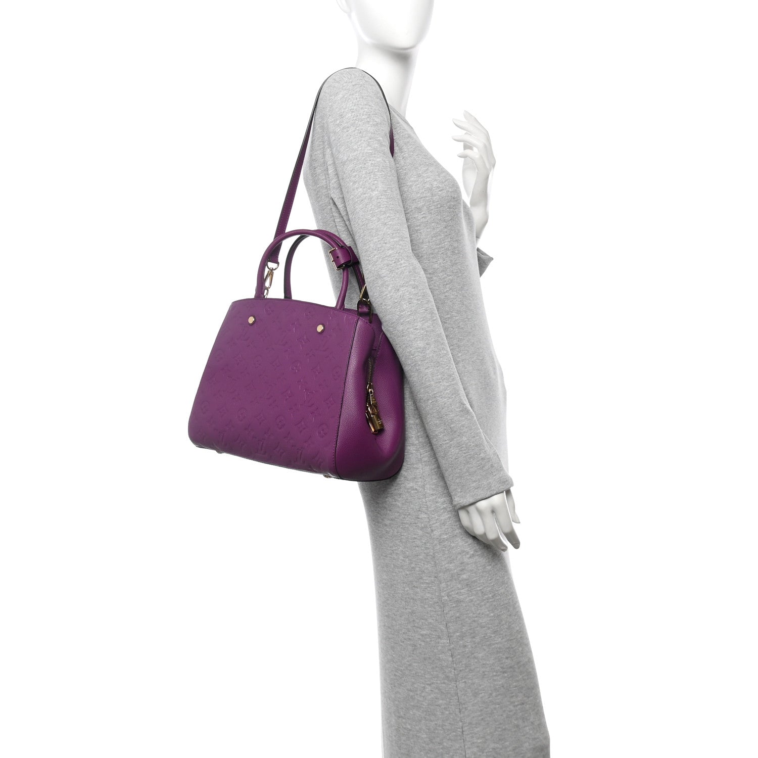 Louis Vuitton Empreinte Montaigne MM Amethyste 2 of 11