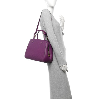 Louis Vuitton Empreinte Montaigne MM Amethyste 2 of 11