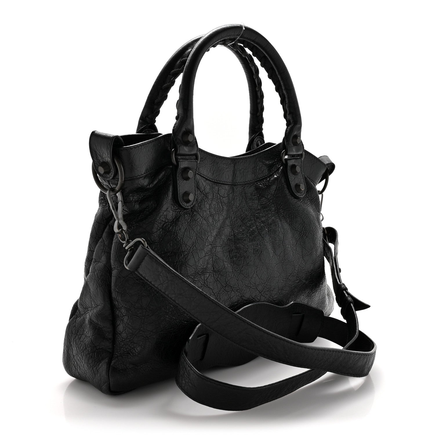 Balenciaga Agneau Classic Hardware Town Black 3 of 15
