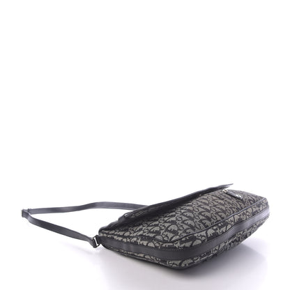 Christian Dior Monogram Flap Messenger Navy Blue 4 of 12