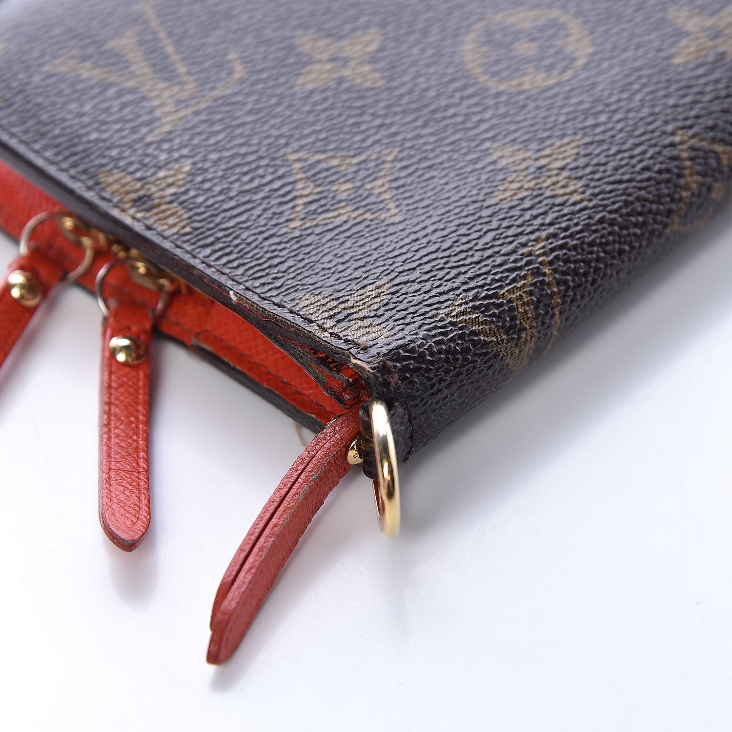 Louis Vuitton Monogram Insolite Wallet Red 8 of 21